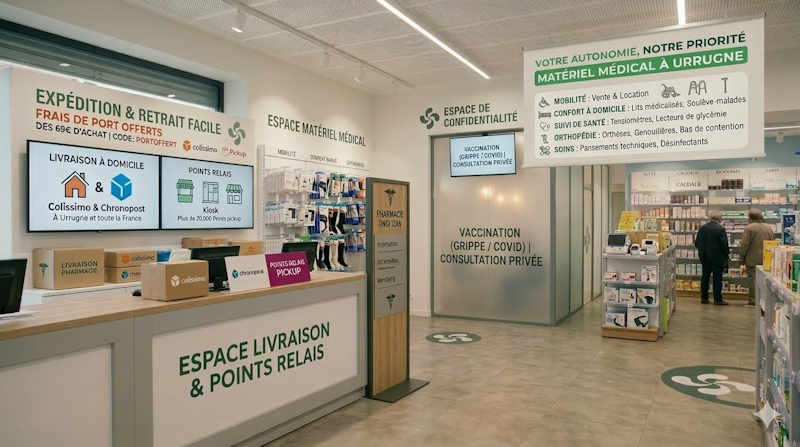 Vaccination pharmacie urrugne