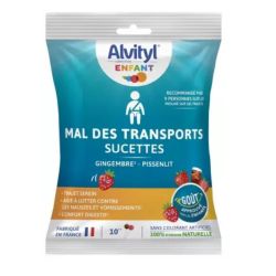 Alvityl Mal des Transports 10 Sucettes