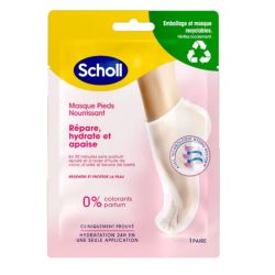 Scholl Expert Care masque pieds huile de macadamia 1 Paire