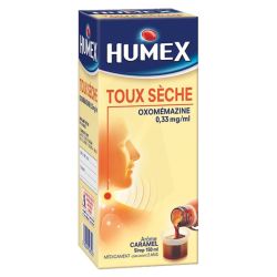 Humex sirop toux sèche Oxomemazine sans sucre 150 ml