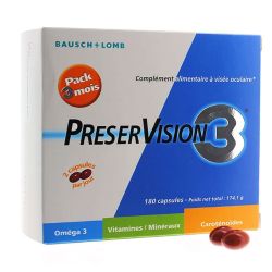 Preservision 3 visée oculaire 180 capsules