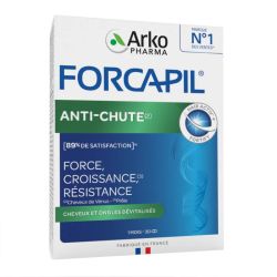 Forcapil anti-chute force résistance brillance 30 comprimés