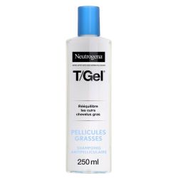 Neutrogena T/Gel shampoing antipelliculaire pellicules grasses 250 ml