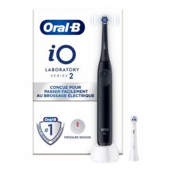 Oral-B iO Brosse à dents électrique connectée rechargeable Noire