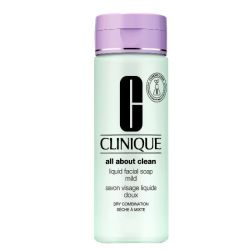Clinique Basic 3 Temps savon visage liquide peaux sèches à mixtes 200ml