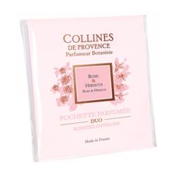 Collines de Provence Pochette Parfumée Rose & Hibiscus