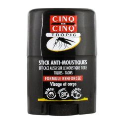 Cinq sur cinq stick Tropic anti-moustiques 20ml