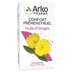 Arkogélules huile onagre bio confort prémenstruel 60 gélules