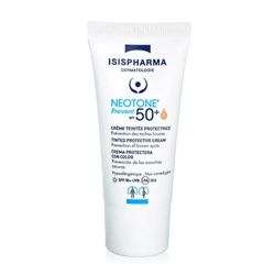 Isispharma Neotone Prevent rème teintée protectrice spf50+ teinte médium 30ml