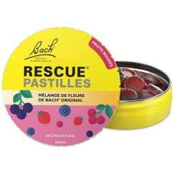 Rescue Bach Nuit pastilles saveur cassis 50 g
