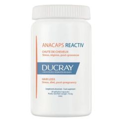 Ducray Anacaps chute de cheveux réactionnelle Reactiv 30 gélules