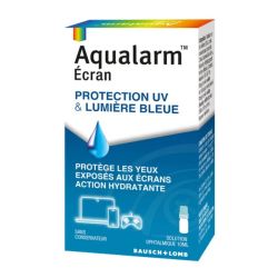 Aqualarm Écran Collyre Protection UV & Lumière Bleue 10 ml
