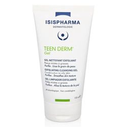 Isispharma Teen Derm gel nettoyant exfoliant 150 ml