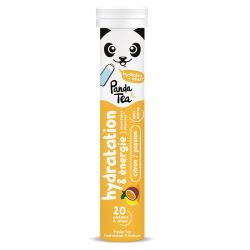 Panda Tea Pastilles Hydratation & Énergie Citron-Passion 20 pastilles effervescentes
