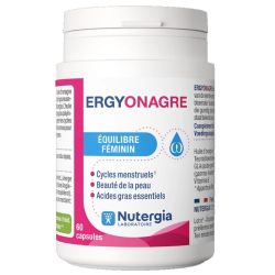 Nutergia ErgyOnagre équilibre féminin beauté de la peau 60 capsules