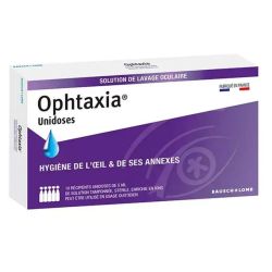 Bausch+Lomb Ophtaxia Solution de Lavage Oculaire 10 unidoses