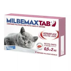 Elanco Milbemax Tab chaton chat 0.5 à 2kg