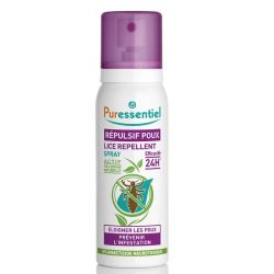 Puressentiel Anti-Poux Spray Répulsif Poux 75ml