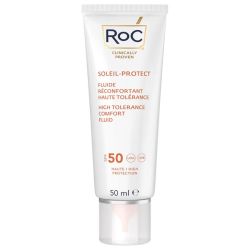 RoC Soleil-Protect Fluide Haute Tolérance Réconfortant SPF50 50 ml