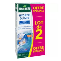 Humer hygiene nez solution saline Spray 2x150 ml