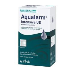 Bausch + Lomb Aqualarm yeux secs lubrifiant oculaire 30 unidoses