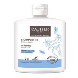 Cattier shampooing antipelliculaire bio bois de saule 250 ml