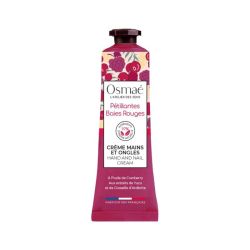Osmaé Crème mains et ongles pétillantes baies rouges 30 ml