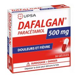 UPSA Dafalgan 500 mg paracétamol 8 comprimés effervescents