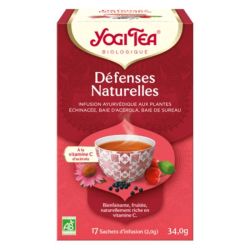 Yogi Tea Défenses naturelles infusion ayurvédique 17 sachets