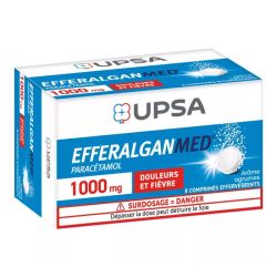 UPSA Efferalgan Paracétamol 1000 mg 8 comprimés effervescents