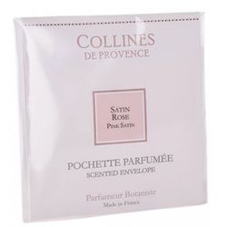 Collines de Provence Pochette Parfumée Couture Senteur Satin Rose