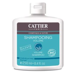 Cattier shampoing cheveux Fins Volume Bio 250 ml