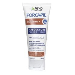 Forcapil Kératine et masque soin double usage 200 ml