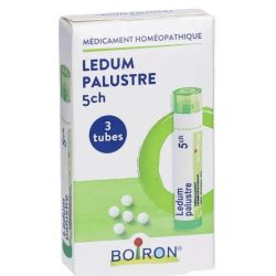 Boiron Ledum Palustre 5Ch pack de 3 tubes granulés