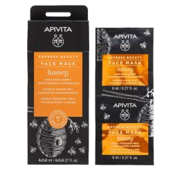 Apivita masque visage radiance à l'orange 2 x 8 ml