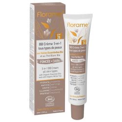 Florame BB Crème 5 en 1 teinte Foncée SPF20 Bio 40ml