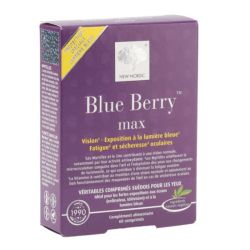 New Nordic Blueberry Max Fatigue Oculaire 60 comprimés
