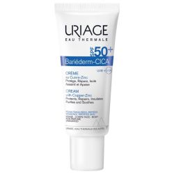 Uriage Bariéderm Cica SPF50+ crème réparatrice au cuivre-zinc 40ml