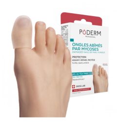 Poderm capuchon d'orteil pour ongles abîmés Tm X2