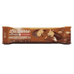 EaFit La Barre Protéinés + Vitamines chocolat cacahuète 49g