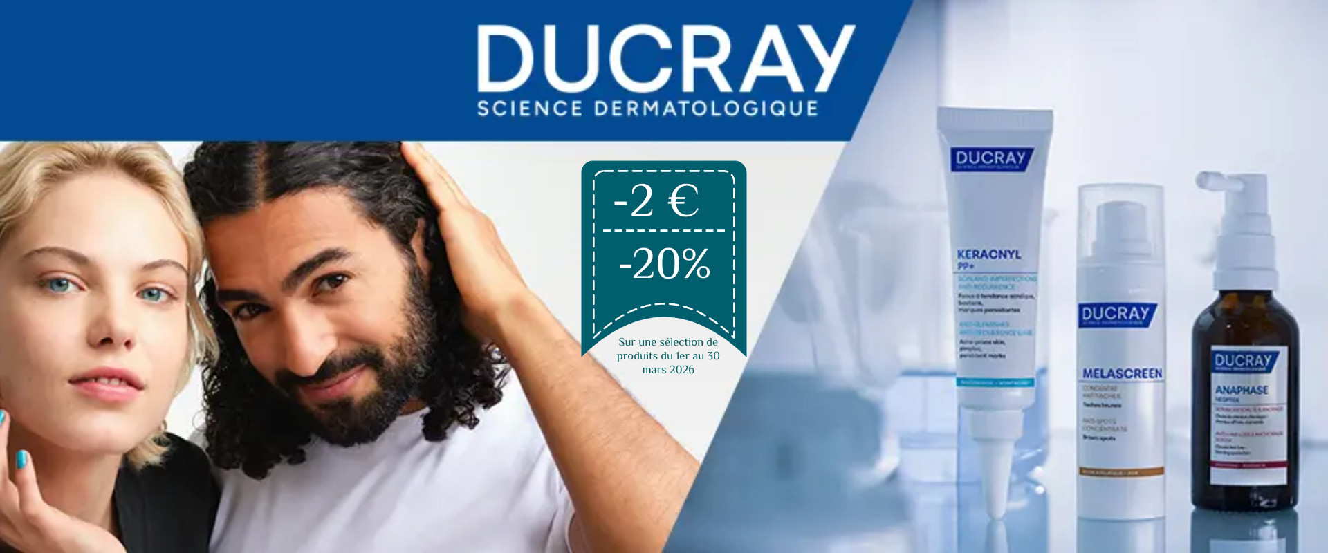 Ducray | Soins dermo-cosmétiques - Cheveux et peau