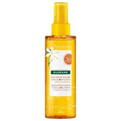 Klorane Monoi et Tamanu Bio huile sèche SPF30 200ml