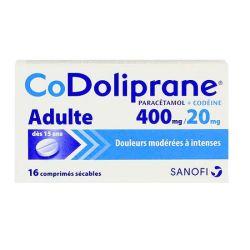 CoDoliprane adulte 16 comprimés