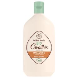 Cavaillès Gel bain douche macadamia bio peaux sèches 400ml