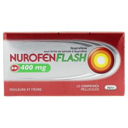 Nurofenflash 400mg 12 comprimés pelliculés