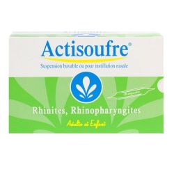 Actisoufre 30 ampoules