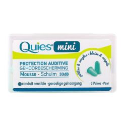 Mini protection auditive mousse 3 paires