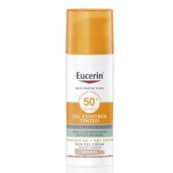 Eucerin Sun Protection Oil control tinted gel crème SPF50 + medium 50ml