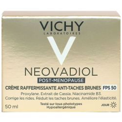 Neovadiol Post ménopause crème raffermissante anti-taches brunes SPF50 50ml