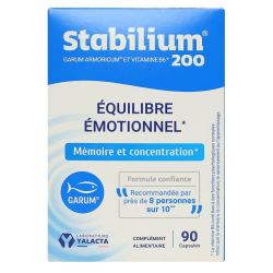 Stabilium 200 complément alimentaire 90 capsules